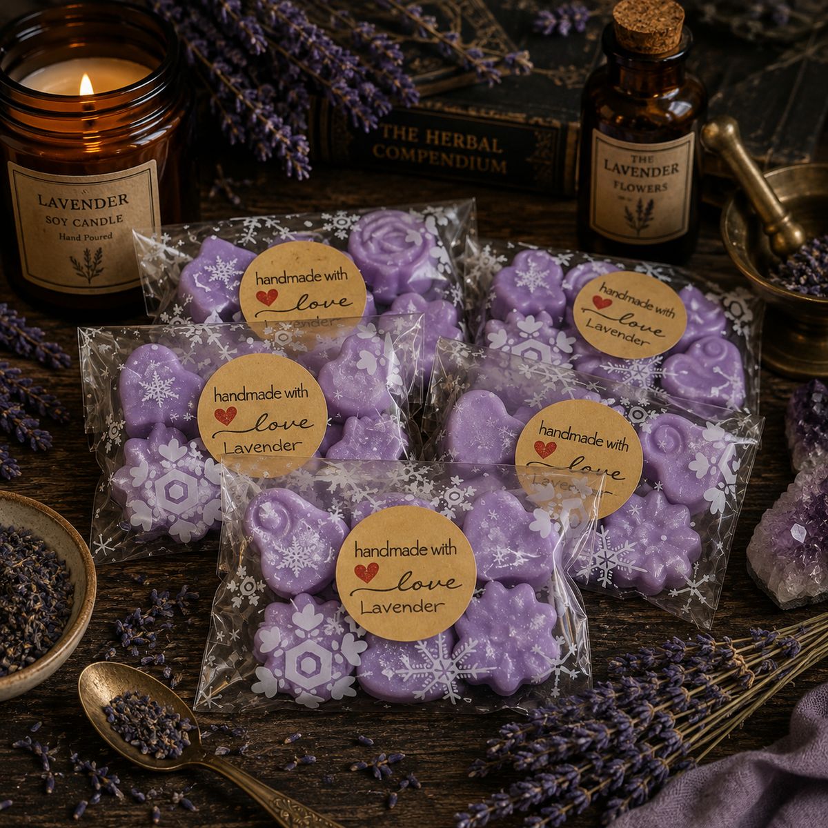 ☾ Lights Out Flower Wax Melts ☽